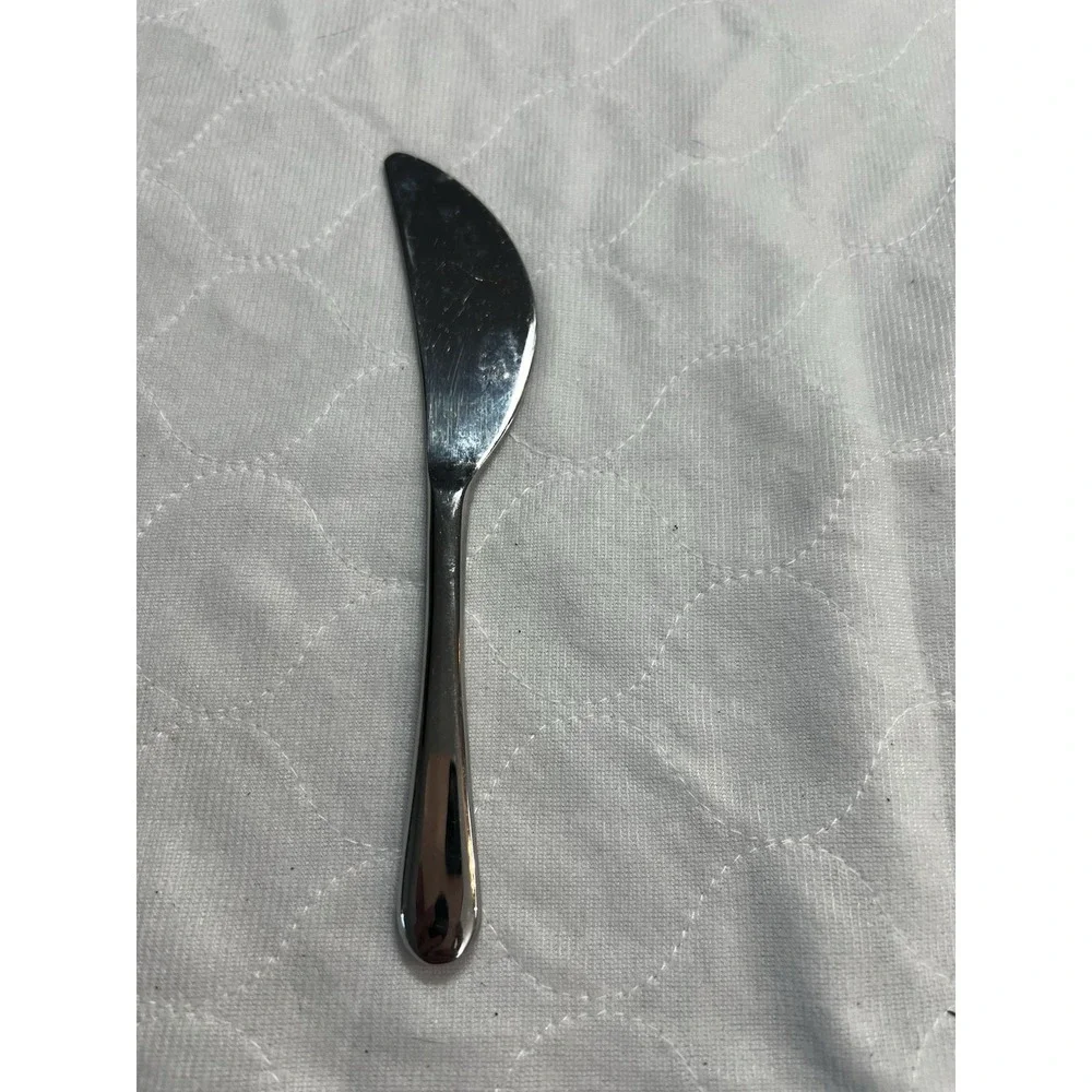 Gourmet Settings GS Dinner Knife wide 1/2 edge glossy stainless 7 Inches Long